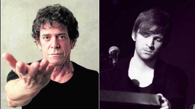 Lou Reed (izq.) y Olafur Arnalds