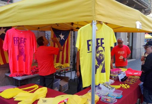 Tienda de merchandising independentista