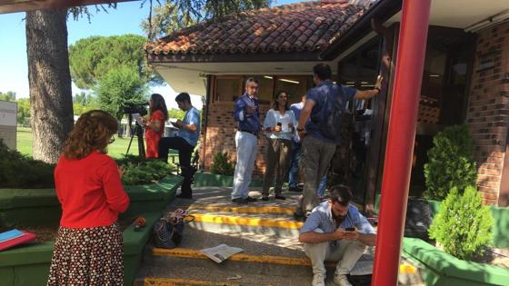 Cada vez son más los periodistas que se desplazan a la Camilo José Cela