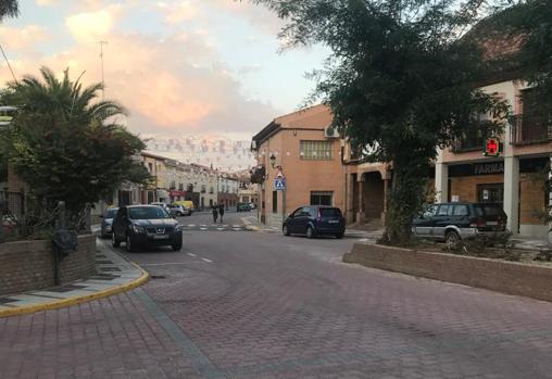 Calle Real, vía por la que corría el agua el pasado 8 de septiembre