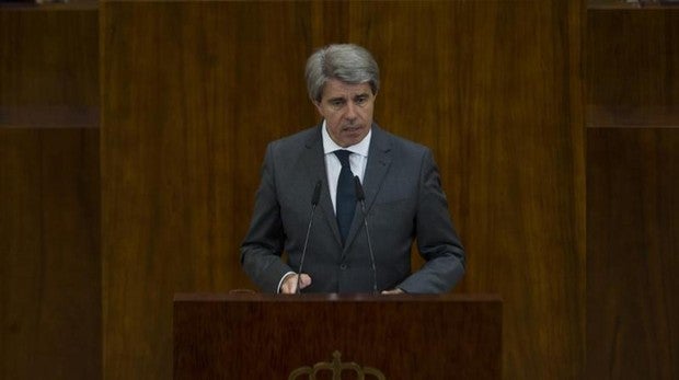 Pleno de investidura en el que Ángel Garrido es investido como presidente de la Comunidad de Madrid, el pasado mayo