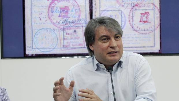 El presidente de la Asociación Salvar el Archivo, Policarpo Sánchez, en una imagen de archivo