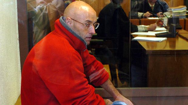 El etarra Iñaki Bilbao durante un juicio en la Audiencia Nacional