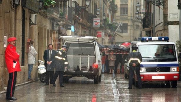 Gregorio Ordóñez fue asesinado en la parte vieja de San Sebastián en 1995