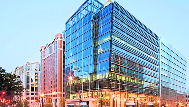 Edificio que alberga la delegación autonómica de Cataluña en Washington