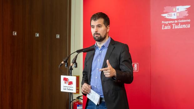 El secretario regional del PSOE, Luis Tudanca