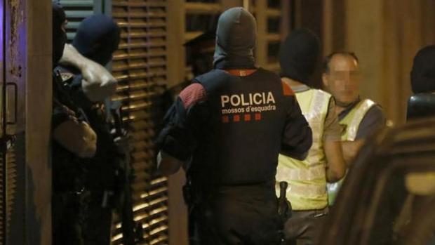 Agentes de los Mossos d'Esquadra
