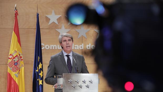 El presidente regional, Ángel Garrido