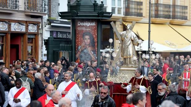 Procesión de San Vicente Mártir en Valencia