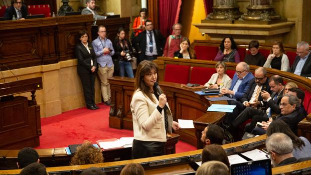 La consejera de Cultura, Laura Borràs
