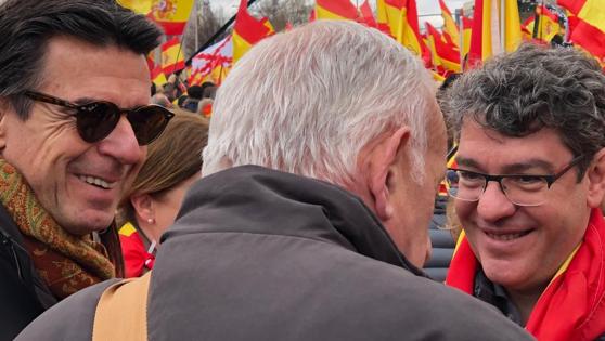 Los exministros José Manuel Soria y Álvaro Nadal