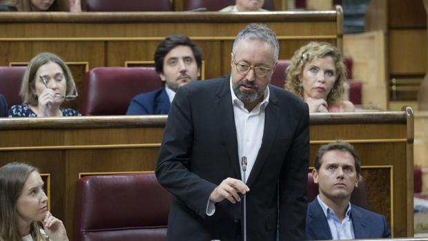 Juan Carlos Girauta, portavoz de Ciudadanos en el Congreso de los Diputados