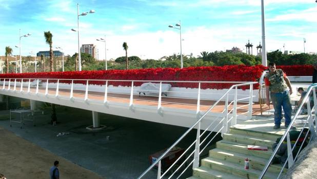 El puente de las Flores, en Valencia