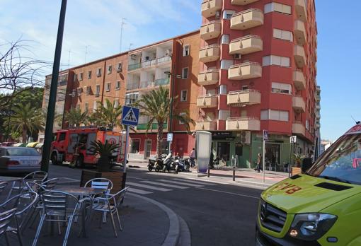 Edificio donde se ha producido el incendio