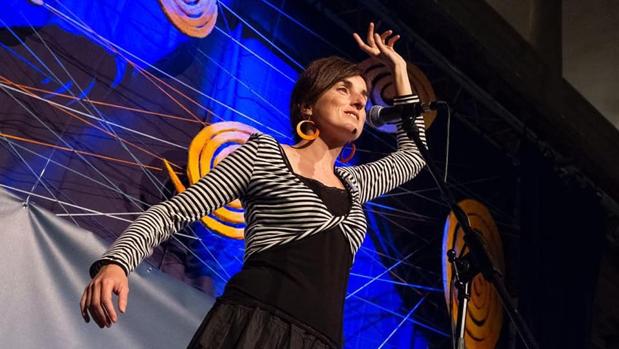 Marta Marco, en una actuación