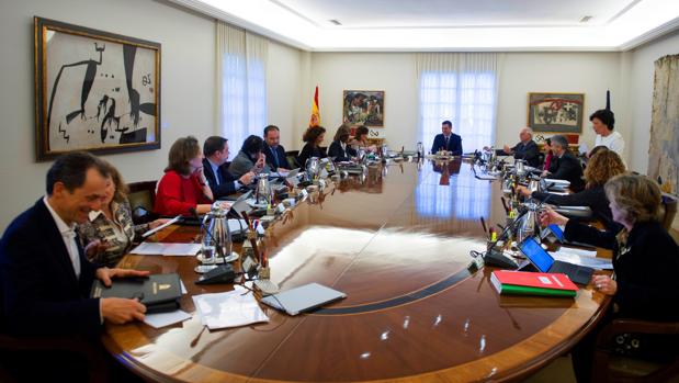 El Consejo de Ministros, reunido en La Moncloa