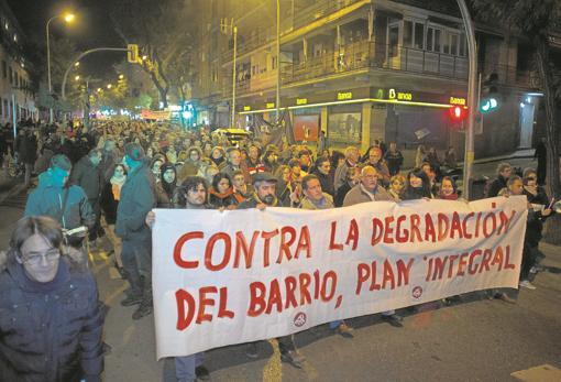 Los vecinos estallaron por los problema del barrio el 15 de noviembre de 2017