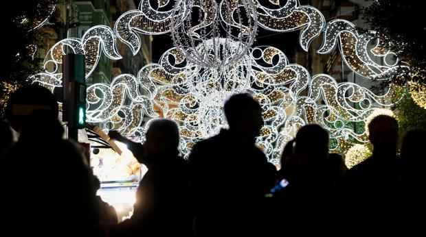 Encendido de luces en Sueca-Literato Azorín, segundo premio