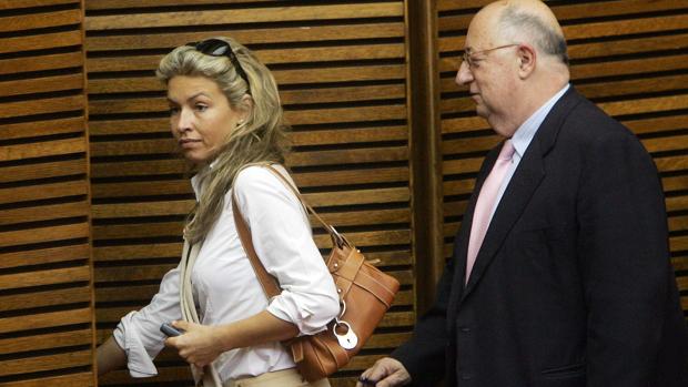 Elvira Suanzes, en las Cortes Valencianas en una imagen de archivo