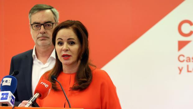 Silvia Clemente, en su presentación como candidata de Ciudadanos
