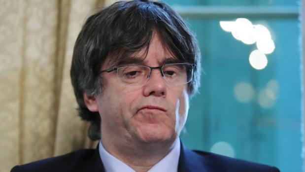 El expresidente de la Generalitat, Carles Puigdemont, en Ginebra, Suiza, en diciembre