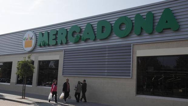 La marca Mercadona en uno de sus supermercados