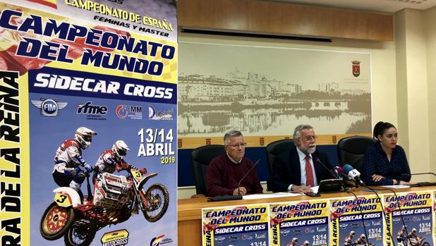 Jesús Bermúdez, Jaime Ramos y Montaña Palacios durante la presentación