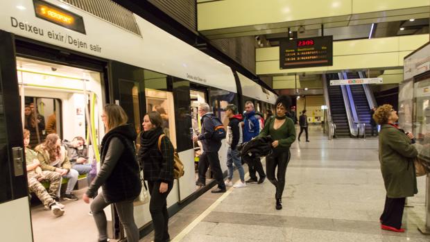 Imagen de una de las estaciones del Metro de Valencia