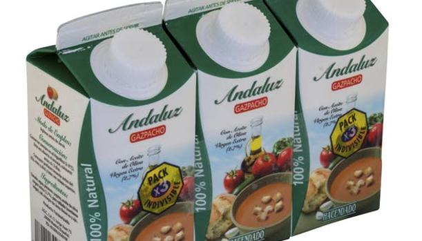 Imagen del gazpacho andaluz Hacendado de Mercadona