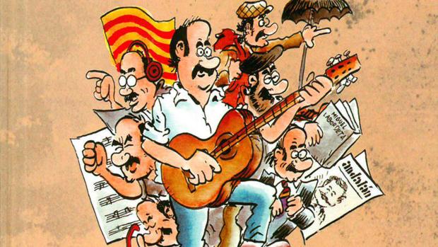 Ilustración de portada del «Tebeo Labordeta»