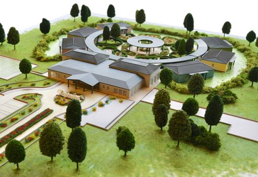 Maqueta del complejo Dreams Village