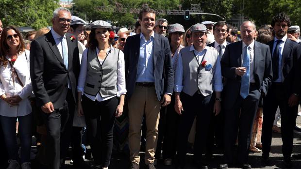 Pablo Casado, este 15 de mayo en la Pradera de San Isidro