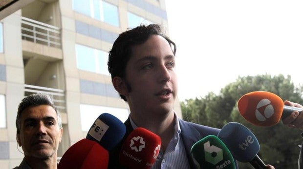 El «pequeño Nicolás» a su llegada a la Audiencia Provincial de Madrid