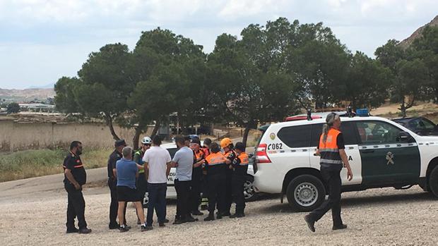 Dispositivo de búsqueda desplegado en la sierra de Redován para buscar a Nicole