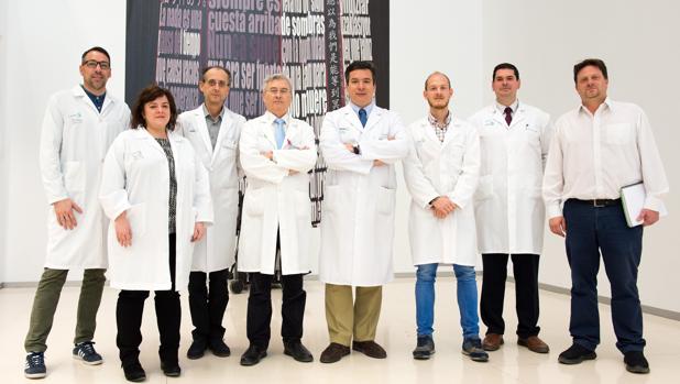 Equipo de expertos que ha llevado a cabo el estudio y la metodología en este tipo de dolencias