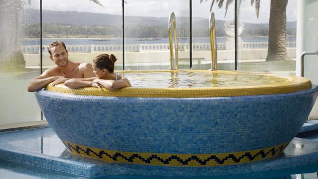 Los cuatro se alojan en el Gran Hotel A Toxa de O Grove