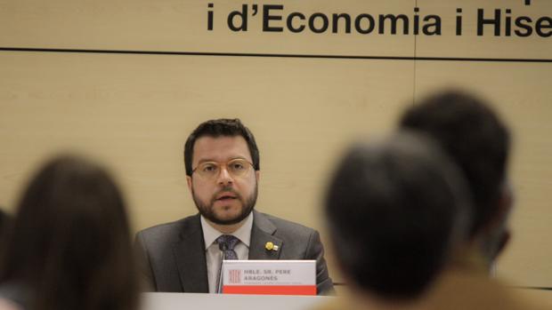 Pere Aragonès, consejero de economía