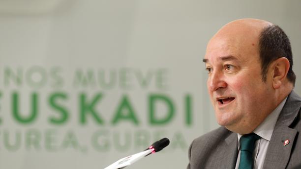 Andoni Ortuzar, presidente del PNV