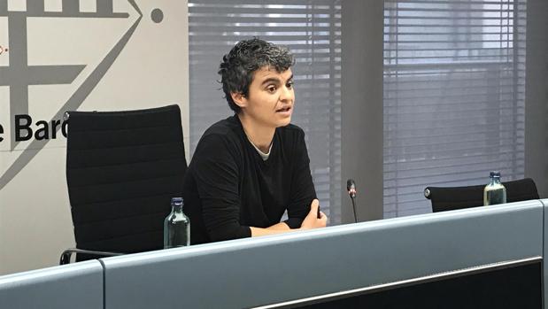 La nueva concejal Lucía Martín, este viernes en el Ayuntamiento
