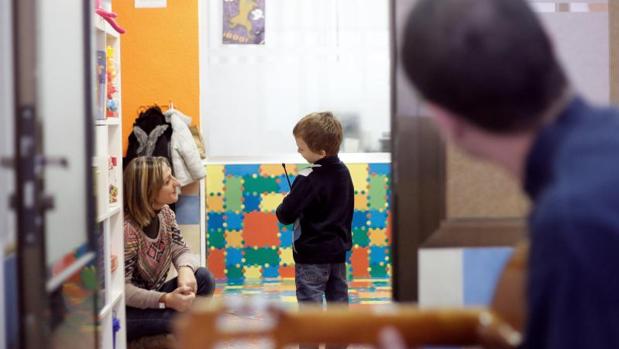 Un centro de niños con autismo