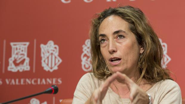 Carolina Punset, en una imagen de archivo en las Cortes Valencianas