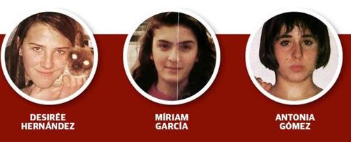 Imagen de las niñas de Alcàsser