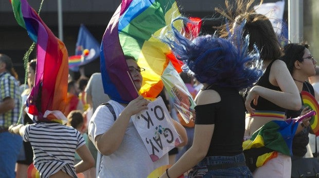 Miles de personas celebra, el año pasado, el Orgullo Gay en la jornada de la manifestación
