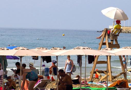 Imagen de la playa de El Postiguet