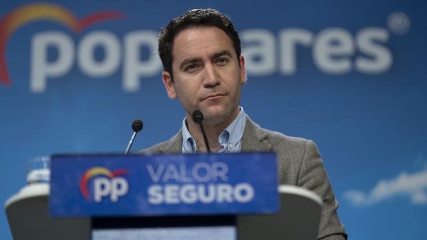 Teodoro García Egea, secretario general del PP
