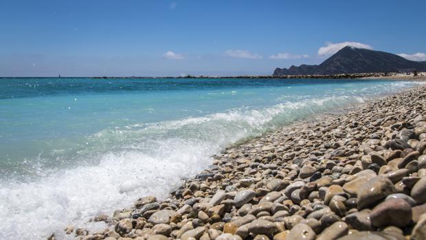 Imagen de la playa del Espigón