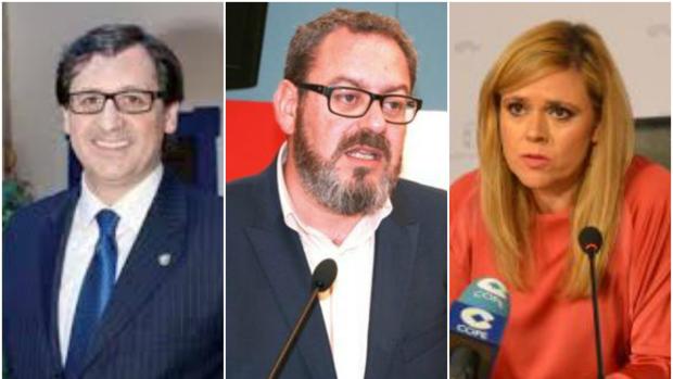 Javier Úbeda , en Toledo; Eusebio Robles, en Guadlajara y María Ángeles Martínez en Cuenca