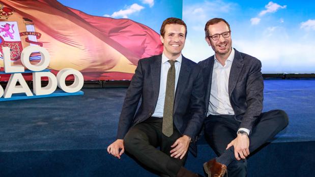 Pablo Casado y Javier Maroto