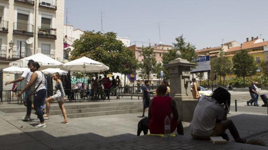 La trifulca de Lavapiés por la Copa de África deja cinco detenidos y dos policías heridos