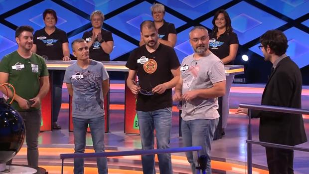 El equipo «Los Suevos», que homenajeó a la matemática